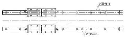 直線導(dǎo)軌的拼接方法二